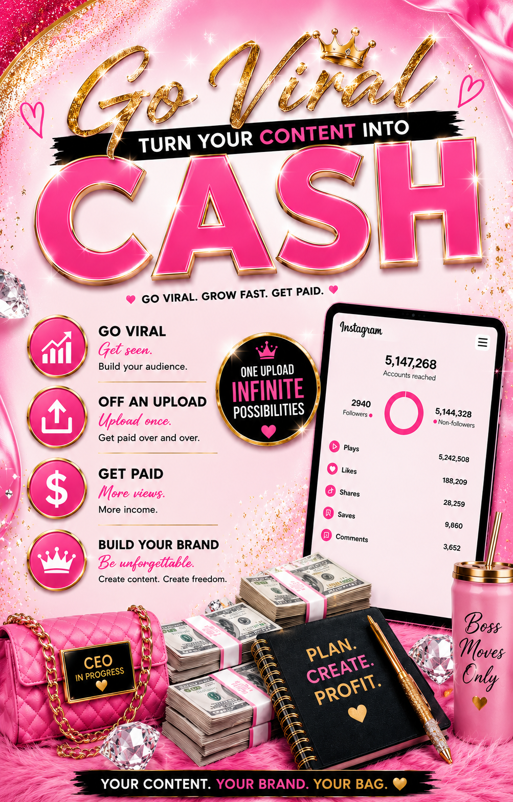 Build Your Audience & Get Paid 📈💖